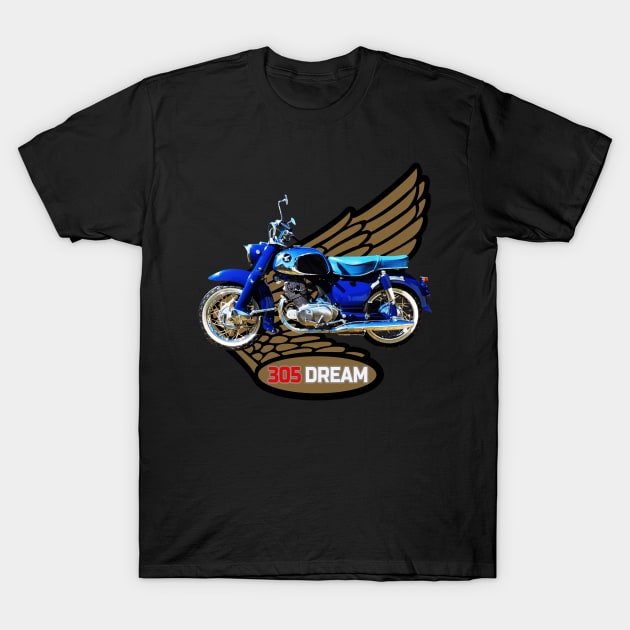 CLASSIC BIKE N022 T-Shirt by classicmotorcyles